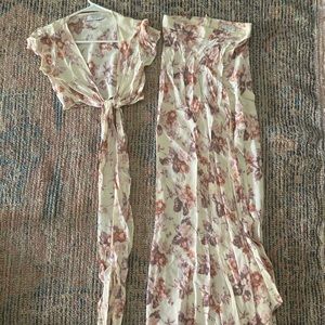 Flynn Skye skirt & top